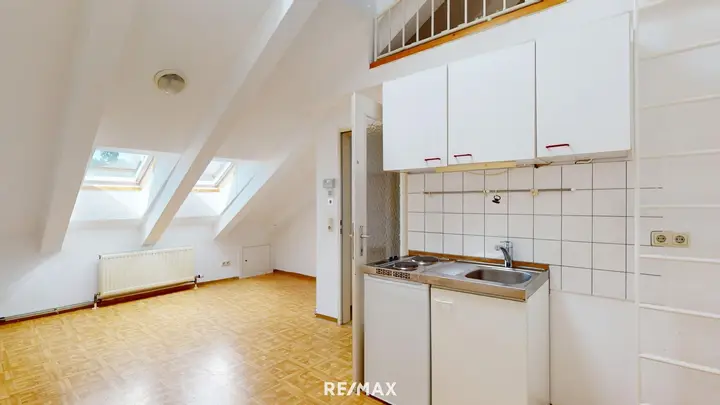 Wohnraum mit Küche