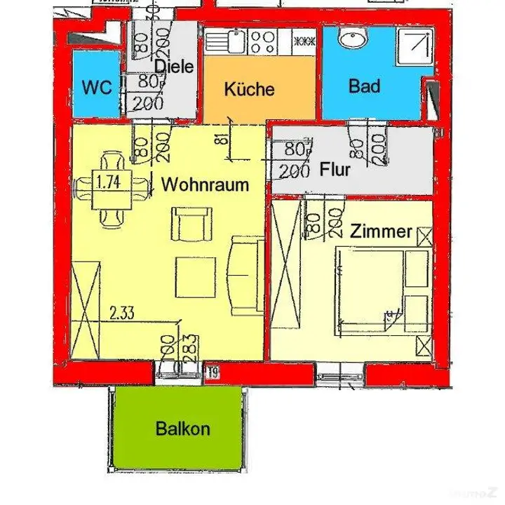 Plan-Skizze