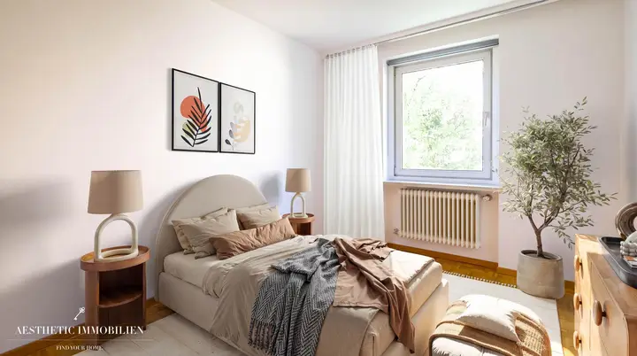 Einrichtungsbeispiel Schlafzimmer 2