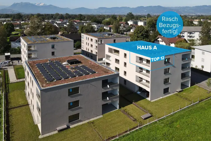 Haus A Top 12 | Lage der Wohnung