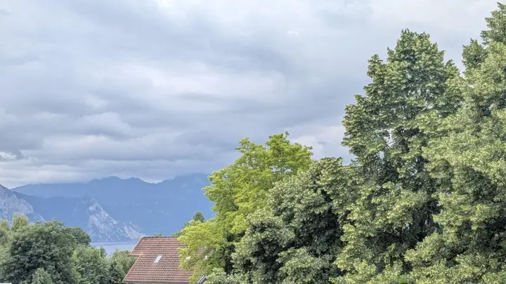 Ausblick Balkon