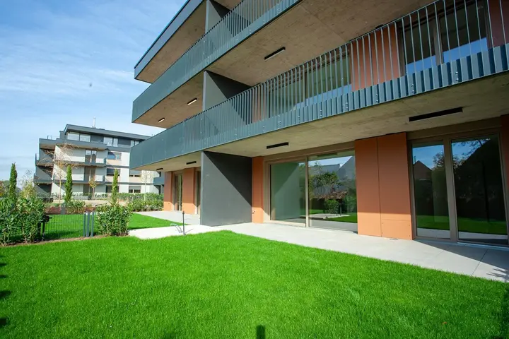 Blick zum Haus