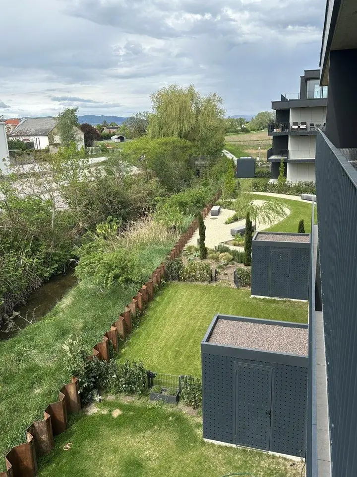 Ausblick von der Terrasse
