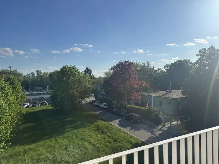 Balkon mit Ausblick PUR