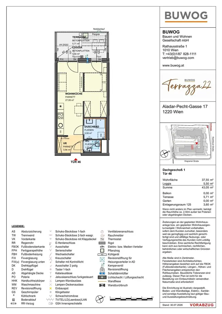 Wohnungsplan 17.46
