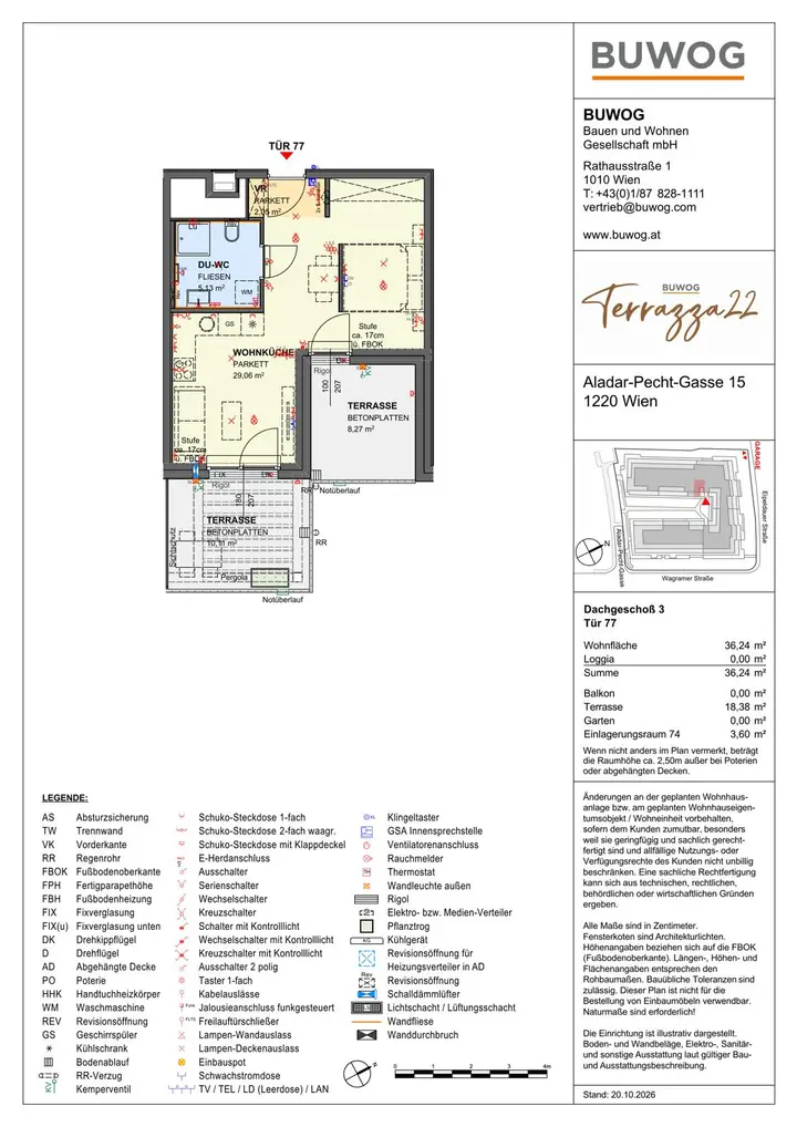 Wohnungsplan