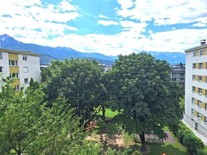 ausblick balkon loggia