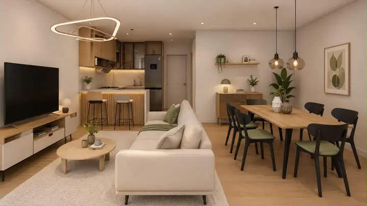 Visualisierung: Wohnzimmer