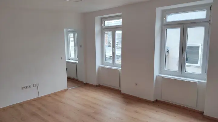Schöne Fensterfront
