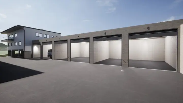 Gewerbehallen Außenansicht 1