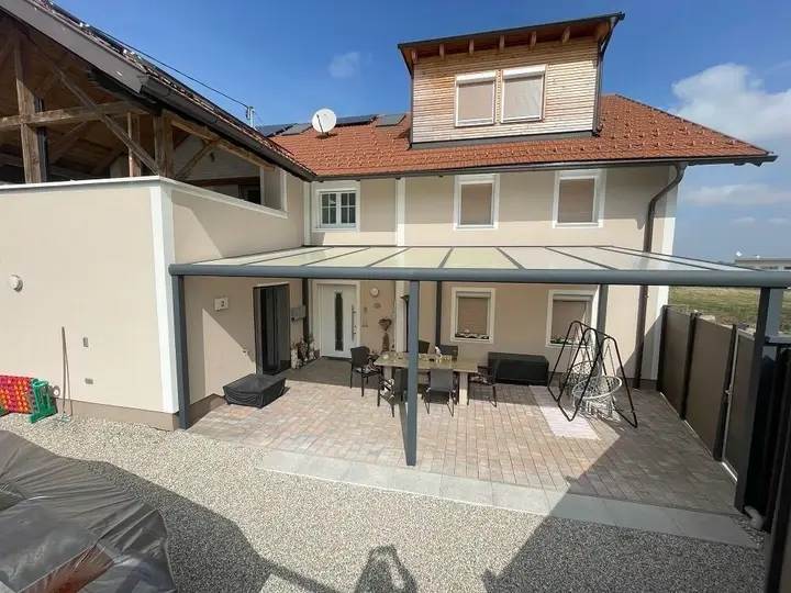 Hausansicht Terrassenseite