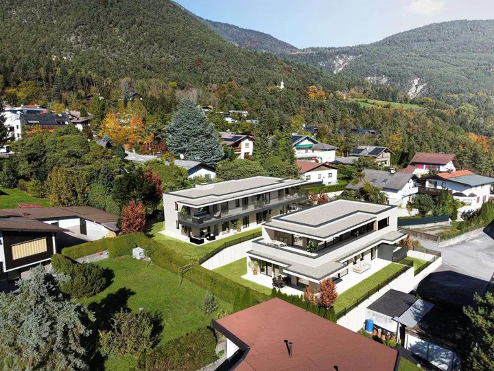 Traumlage: Sonnige 3-Zimmer-Terrassenwohnung mit Bergblick — Bild 1