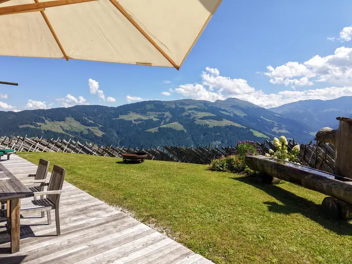 Terasse mit Weitblick