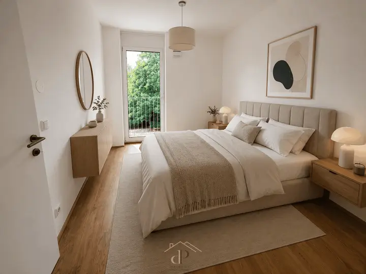 Schlafzimmer Visualisierung