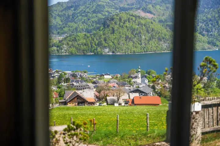 Ausblick Balkon