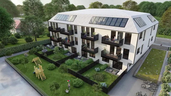 Rendering Gartenansicht