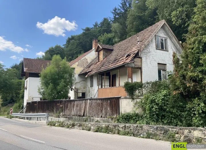 Haus und Rohbau im Original