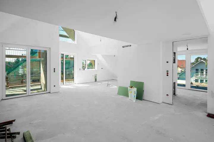 Wohnbereich, Dachgeschoss, Stand April 2025