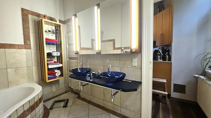 Badezimmer - Richtung Küche