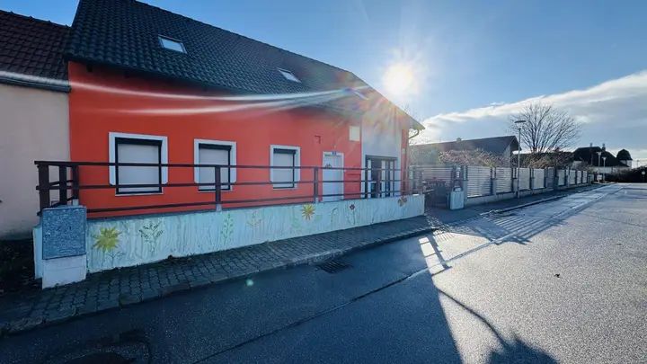 Frontansicht Haus
