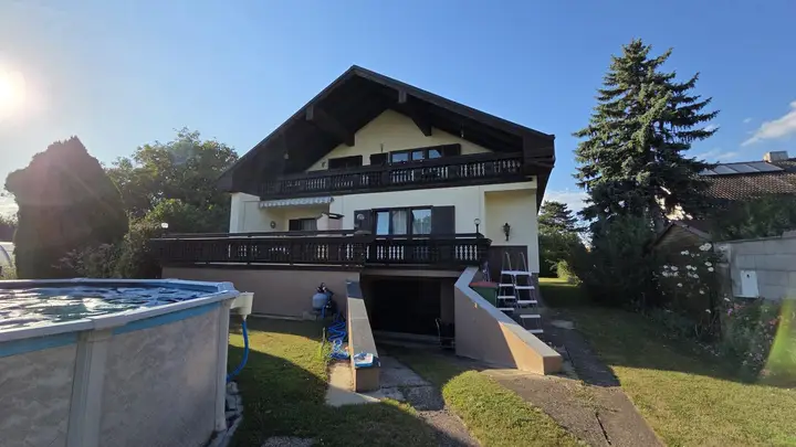 Frontansicht Haus