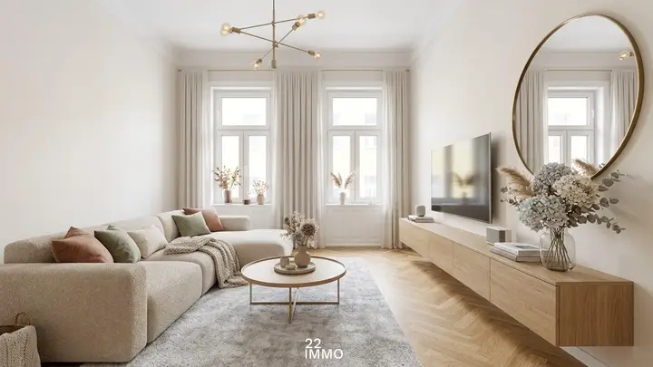 Wohnzimmer Visualisierung