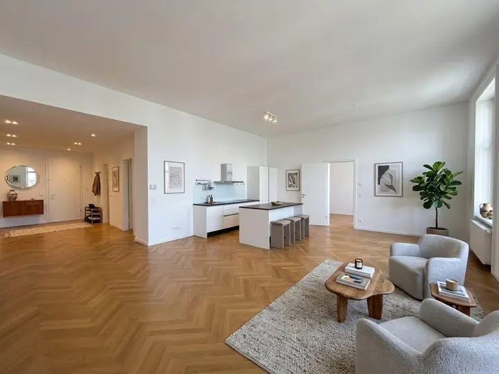 Wohnzimmer KI generiert