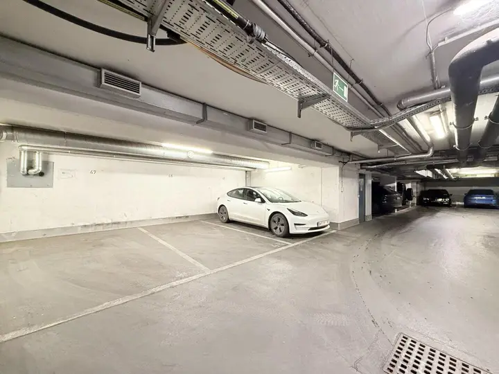 Tiefgarage im Haus