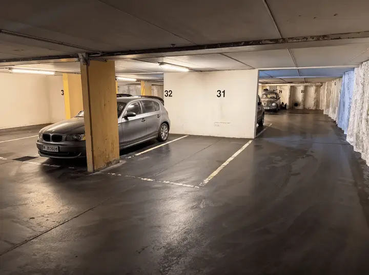 Stellplatz 31 seitliche Ansicht