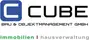 Logo CUBE Bau Objektmanagement GmbH - Immobilien Hausverwaltung