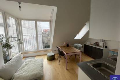 Unbefristete 34m² DG-Wohnung + 7m² Terrasse in Toplage - 1080 Wien