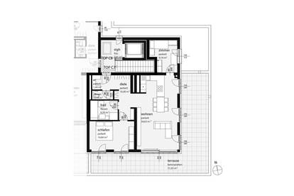 TRAUMHAFTE Dachterrasse - 3-Zimmer - Projekt VORCHDORF LIVING 4