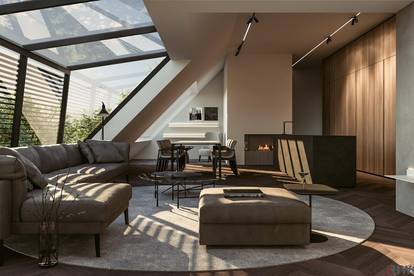 exklusives Penthouse in Sievering by Steininger Design