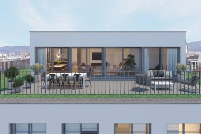 NEU --- Exklusive 5 Zimmer Dachgeschosswohnung mit einer Terrasse im ehemaligen Dorotheum Floridsdorf --- erbaut im internationalen Stil