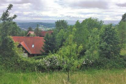 Deutschlandsberg: Baugrund in sehr schöner Aussichtslage