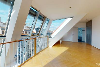 Wunderschön helle Maisonette inklusive zwei Dachterrassen, in zentraler Lage | Provisionsfrei