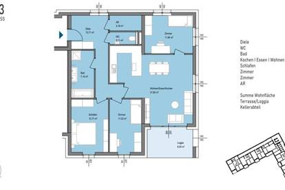 Familientraum in Seenähe: 3-Zimmer-Apartment in 4861 Schörfling provisionsfrei zum Kauf