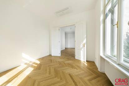 Prachtvolle 3-Zimmer-Altbauwohnung im prachtvollen Palais Erlanger in 1040 Wien zu mieten
