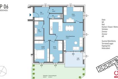 Familiy Living: 4-Zimmer-Wohnung mit Gartenoase in 4861 Schörfling am Attersee zu kaufen 