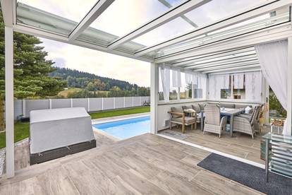 Modernisiertes Einfamilienhaus mit Sauna, Garten und Pool!