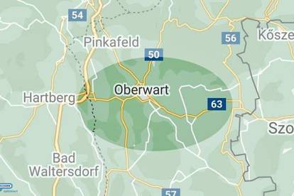 Bezirk Oberwart: Attraktives Gewerbegrundstück in sehr guter Frequenzlage langfristig zu mieten (Baurecht möglich)