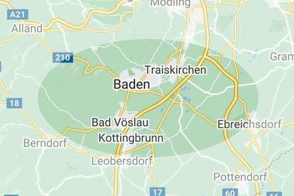 Bezirk Baden - A2 Nähe: Gewerbegrundstück ca. 7.200 m² in frequenter Lage zu kaufen