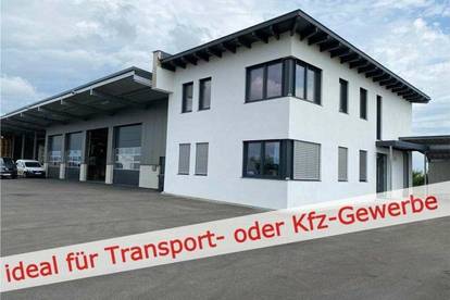 Oberwaltersdorf: modernes Büro- und Lagergebäude mit Freifläche zu kaufen