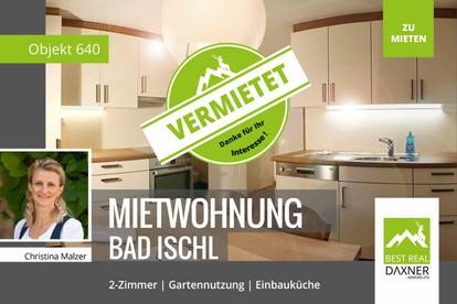 Vermietet! 2-Zimmer Mietwohnung mit Südbalkon in Bad Ischl, Sulzbach!