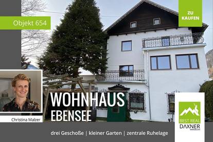 Großzügiges Haus in zentraler Lage in Ebensee zu kaufen!