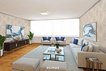 Großzügige 3 - 4 Zimmerwohnung mit sonniger Loggia | 100 m² mit viel Potenzial!