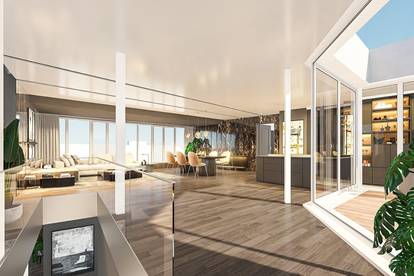 Luxus Penthouse mit Rooftop-Pool