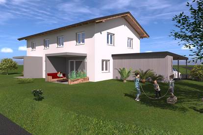 NEUBAU! Provisionsfreie Doppelhaushälfte mit sonniger Terrasse + Garten in Grafendorf