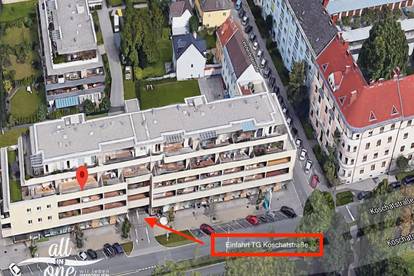 Tiefgaragenplätze in Klagenfurt zu vermieten!Sterneck und Koschatstraße