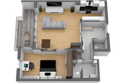 Moderne 2-Zimmer Neubau Wohnung im Raum Mödling zu vermieten